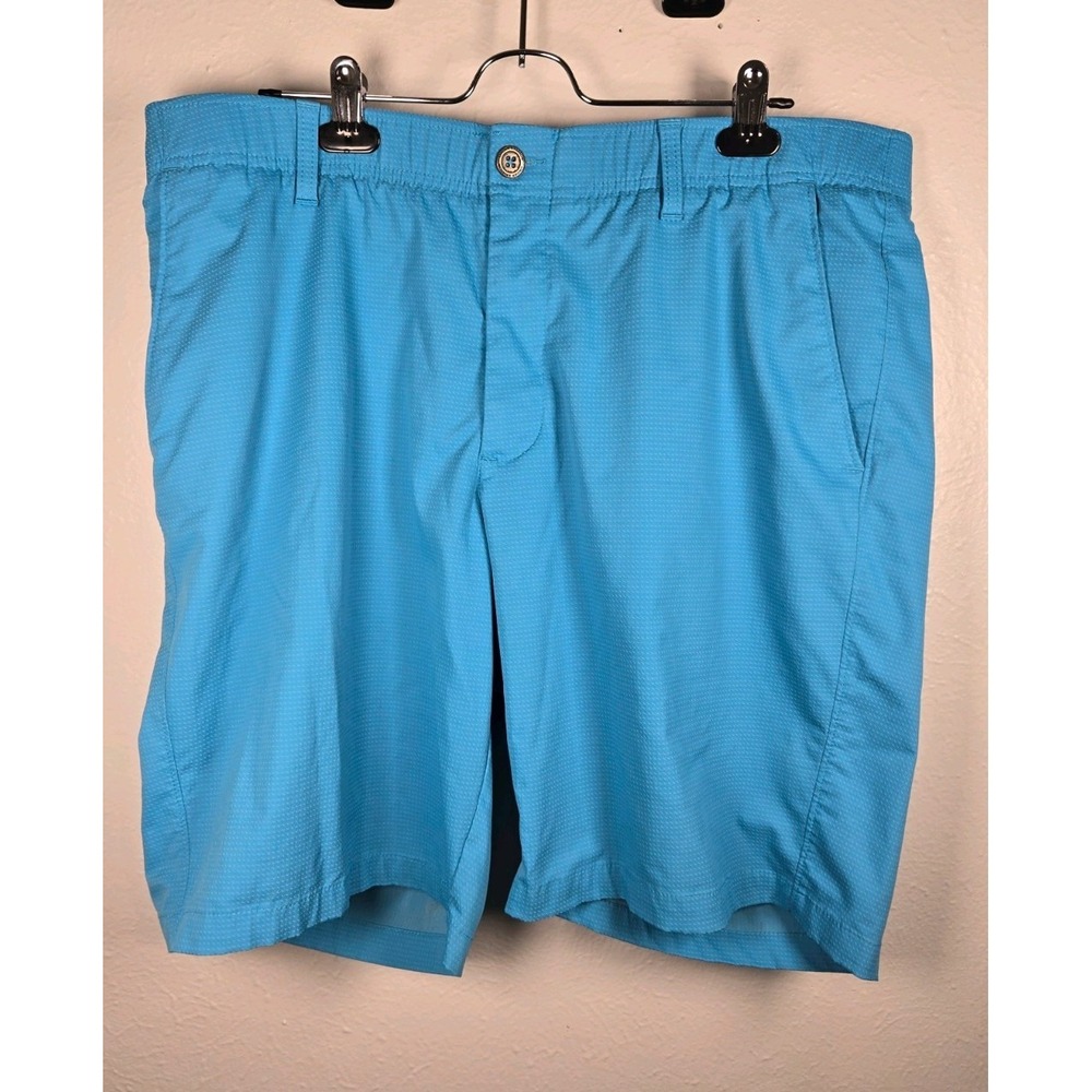 Under Armour Style 1362498 Men's Match Play Novelty Golf Shorts, Size 40 Teal Bl